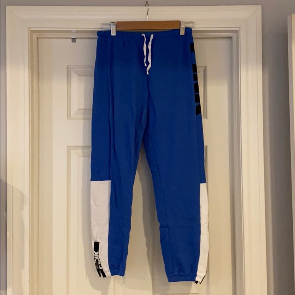 Pink sweatpants